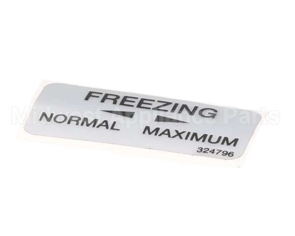324796 Stoelting Decal; Freezing