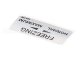 324796 Stoelting Decal; Freezing