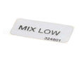 324801 Stoelting Decal; Mix Low