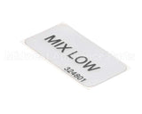324801 Stoelting Decal; Mix Low