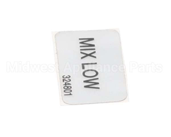 324801 Stoelting Decal; Mix Low