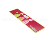 324920 Stoelting Decal; Display Cover Menchies