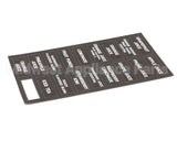 32861.0000 Bunn Decal, Flavors-Juice Dispenser