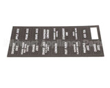 32861.0000 Bunn Decal, Flavors-Juice Dispenser