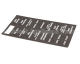 32861.0000 Bunn Decal, Flavors-Juice Dispenser