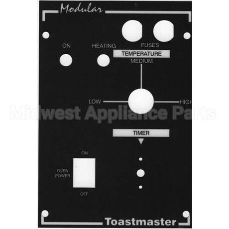 34111 Compatible Southbend Decal Side Panel Wendy"S Rh-36 (New 1 Switch)