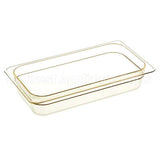32HP Compatible Cambro Hot Pan Third X 2 1/2 In Amber