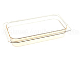 32HP150-H-PAN Cambro Third Sze 4" Dp Hot Pan, Amber