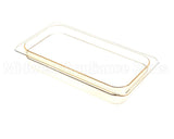 32HP150-H-PAN Cambro Third Sze 4" Dp Hot Pan, Amber