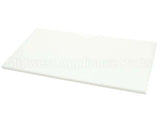 33.75X15X.75 Delfield White Poly Cutting Board