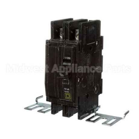 332210 Low Temp Industries Circuit Breaker,2 Pole,20 Amp