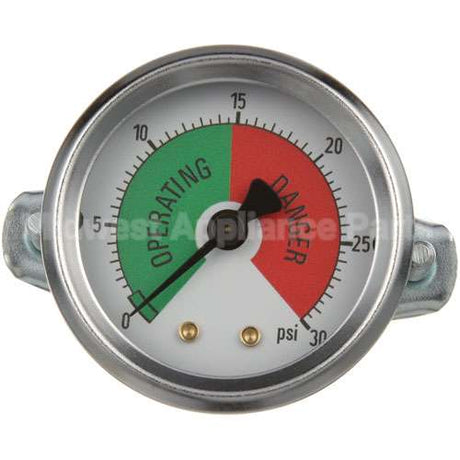 07168 Compatible Cleveland Gauge2, 0-30Psi, 1/8 Mpt