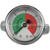 07168 Compatible Cleveland Gauge2, 0-30Psi, 1/8 Mpt