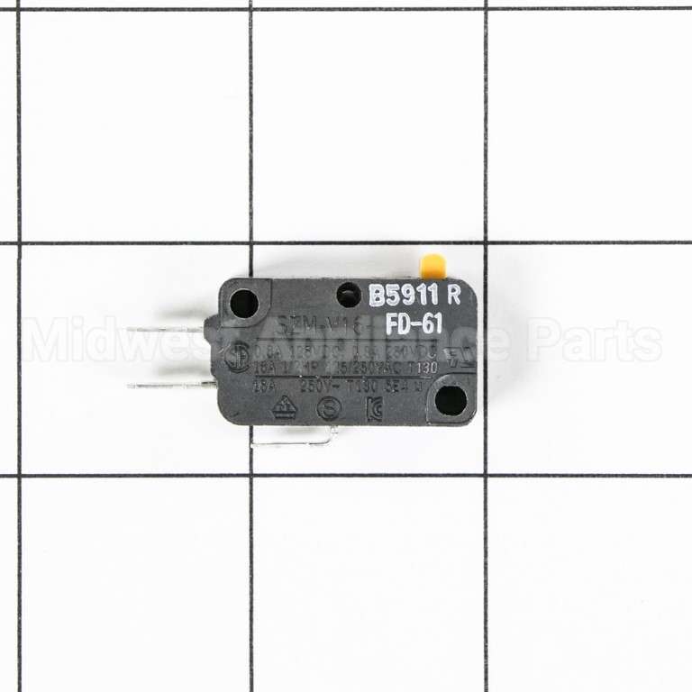 3405-001032 Samsung Switch-Micro;125/250Vac,16A,200Gf,Spdt,T