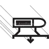 341-60272-03 Compatible Traulsen Gasket, Drawer, 8-1/2"X30-1/4"