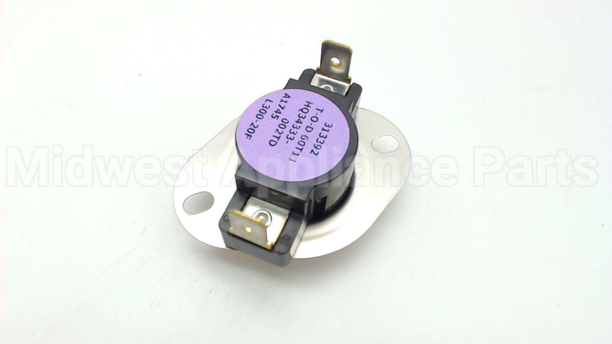 34333002 International Comfort Products 280-300F Auto Limit Switch