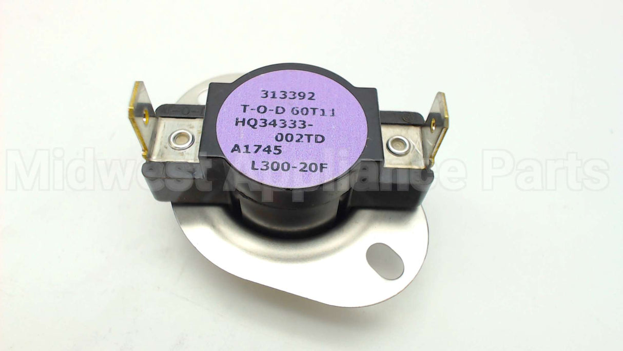 34333002 International Comfort Products 280-300F Auto Limit Switch