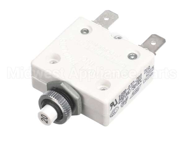 346-00058 Grindmaster Cecilware Breaker, 20A Panel Mount