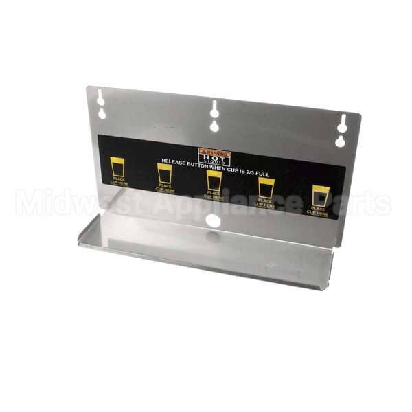 34621.1001 Compatible Bunn Panelw/Decals, Splash Fmd-5