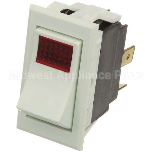 00-411496-000B4 Compatible Vulcan Lighted Rocker Switch 7/8 X 1-1/2 Spst