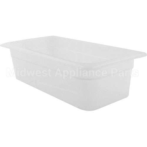34PP-190 Compatible Cambro Pan 1/3 X 4 Plastic Semi-Clear