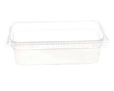 34PP-190 Cambro Pan,Food 1/3 4" Dp Translucent
