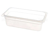 34PP-190 Cambro Pan,Food 1/3 4" Dp Translucent