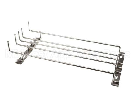 35-0039-F Nu-Vu Rack Side Left 5 Tier Chrome F