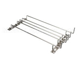 35-0039-F Nu-Vu Rack Side Left 5 Tier Chrome F