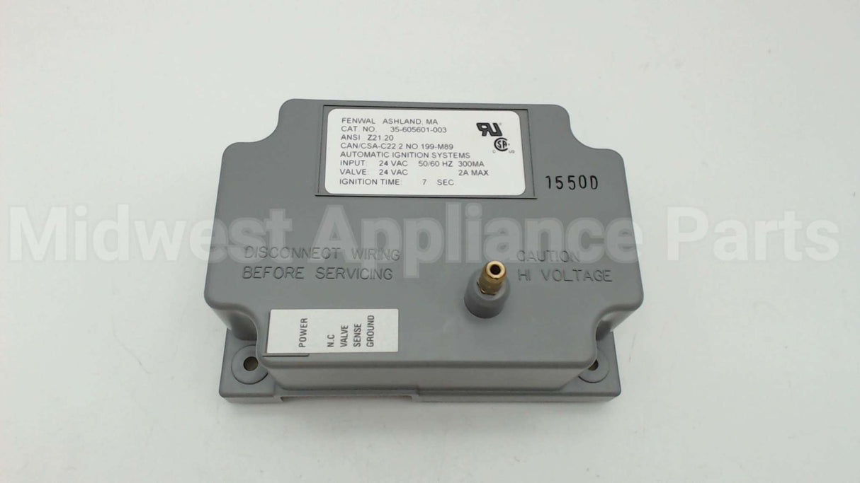 35-605601-003 Fenwal 24V Dsi Mod,No Pp, 7Sec Tfi