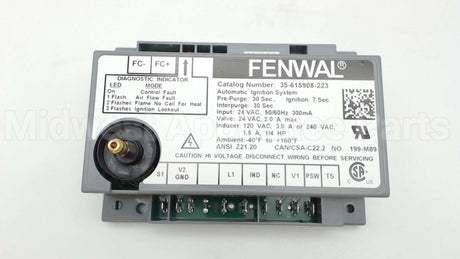 35-615908-223 Fenwal 24V Dsi,W/Blower, Armstrong