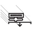 3500850 Compatible Kairak Gasket, Door, 17-13/16X21-9/16