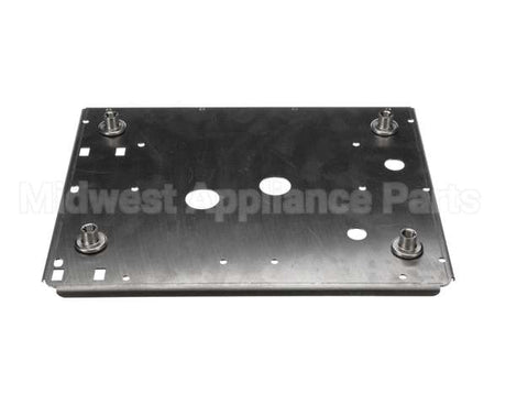 35227.0000 Bunn Base Weldment, Halfwall Blk Single Tf