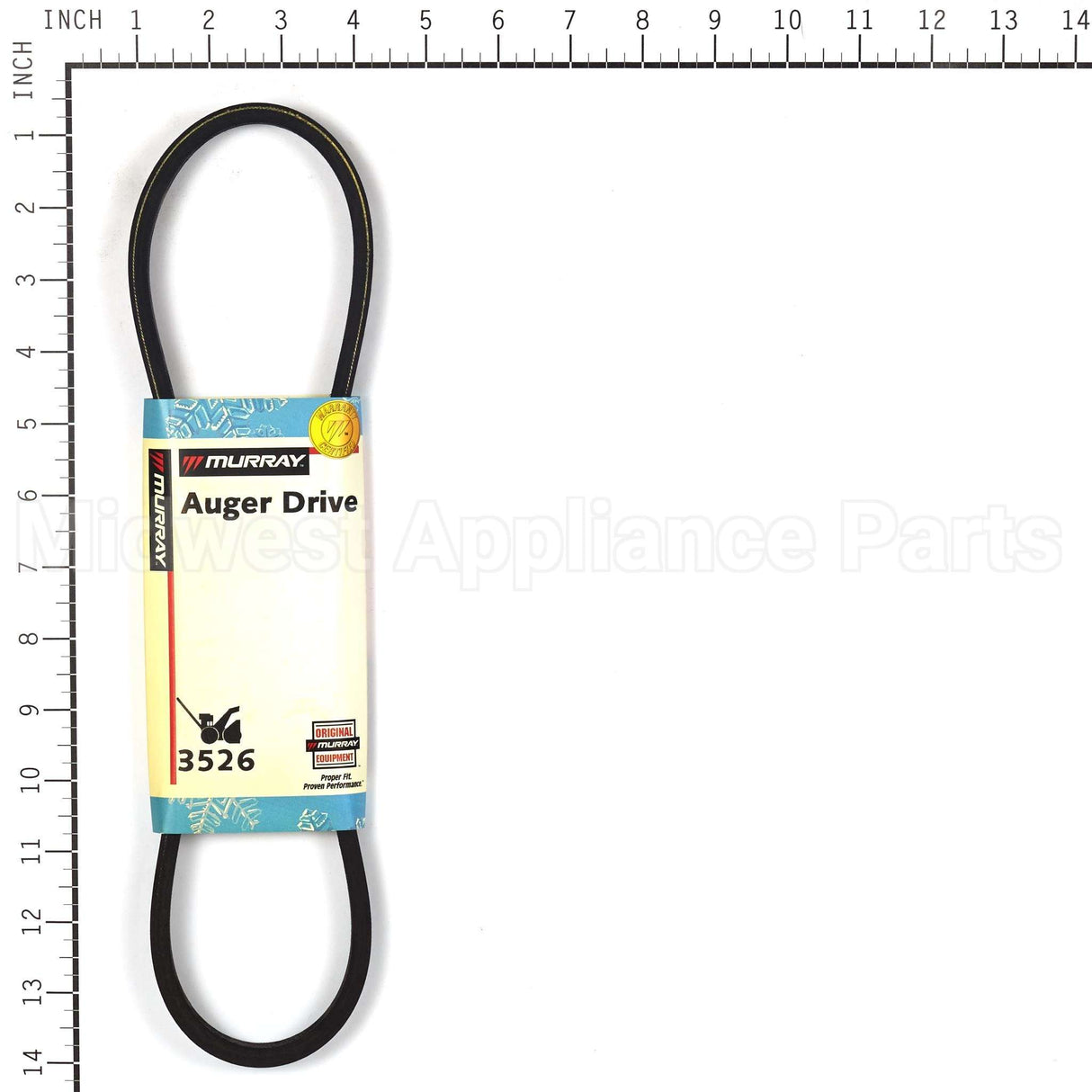 3526MA Briggs & Stratton Belt V 4L 30.7 Auger