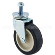 3530L10000 Compatible Rubbermaid Caster, Swivel, 3/8-16Thd, Gray