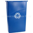 354075BLUE Compatible Rubbermaid Container, Waste