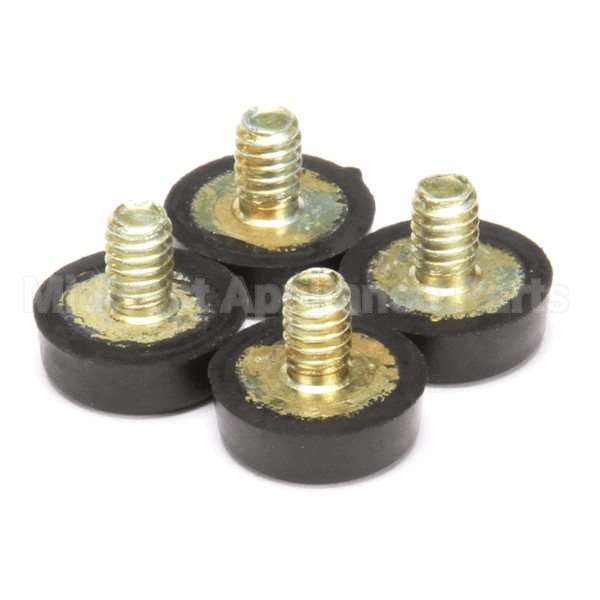 35712 Compatible Bunn Kit, Foot 4Pk .75Odx.25Ht.25Thd