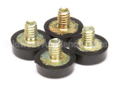 35712.0000 Bunn Kit,Foot 4Pk .75Odx.25Ht.25Thd
