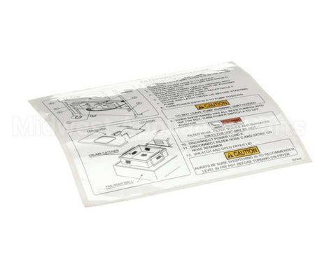 35793 Henny Penny Label-Filter System