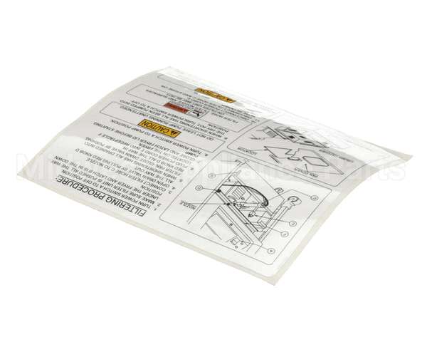 35793 Henny Penny Label-Filter System