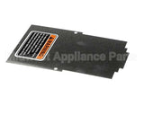 35843.1000 Bunn Panel W/Decals Sst (Mhg)
