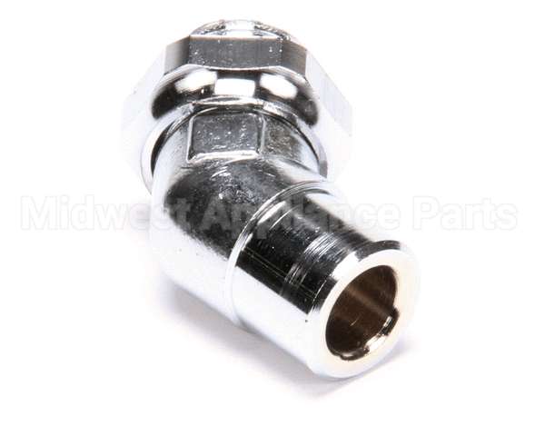 359-00074 Grindmaster Cecilware Fitting, Overflow W/ Locknut
