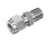 359-00233 Grindmaster Cecilware Adapter 3/8"Comp X 1/4"Mpt Ss