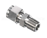 359-00233 Grindmaster Cecilware Adapter 3/8"Comp X 1/4"Mpt Ss