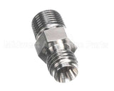 359-00234 Grindmaster Cecilware Adapter 3/16" Comp X 1/8" Mpt Ss