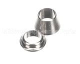 359-00236 Grindmaster Cecilware Adapter 3/16" Comp X 1/8" Mpt Ss Drilled