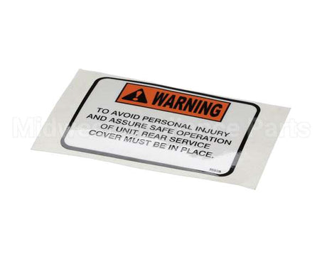 35938 Henny Penny Label-Service Cover