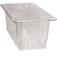 35CLRCW135 Compatible Cambro Colander Food Pan 1/3X5 Clear