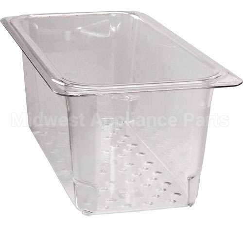 35CLRCW135 Compatible Cambro Colander Food Pan 1/3X5 Clear