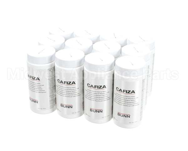36000.1188 Bunn Clean Tablets, Cafiza 12/Case
